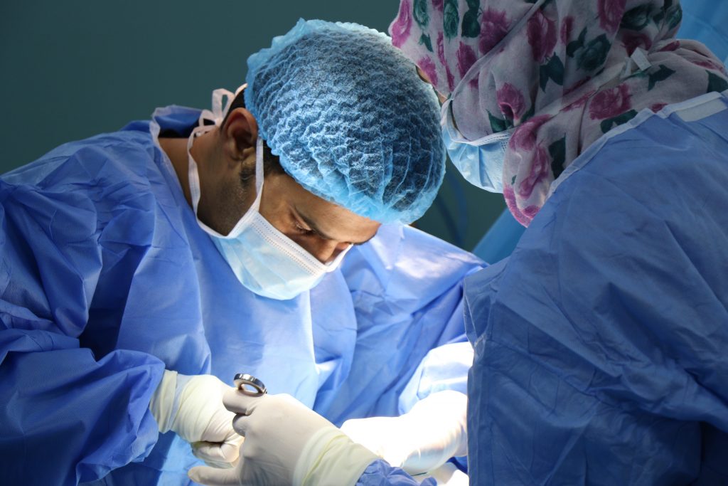 doctor in a surgery